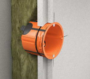 Doza aparat ermetica, montaj incastrat, 62 mm, Ø 68 mm, ECON® [2]