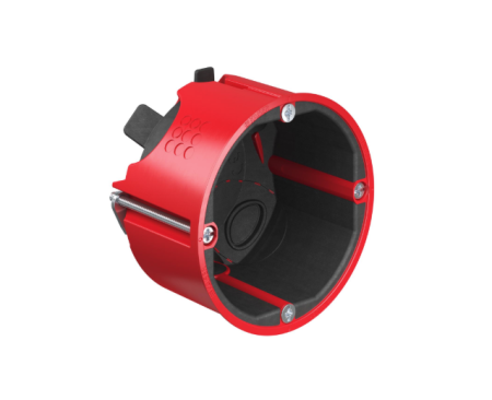 Doza aparat rezistenta la foc, montaj incastrat, 46 mm, Ø 68 mm