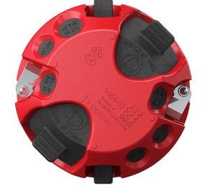 Doza aparat rezistenta la foc, montaj incastrat, 46 mm, Ø 68 mm [4]