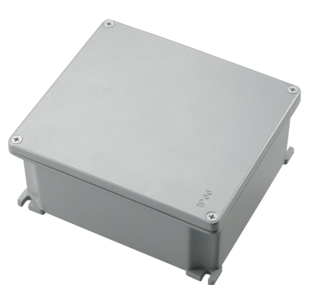 Doza de derivatie din aluminiu, exterior, aparenta, IP66, 154x129x58 mm