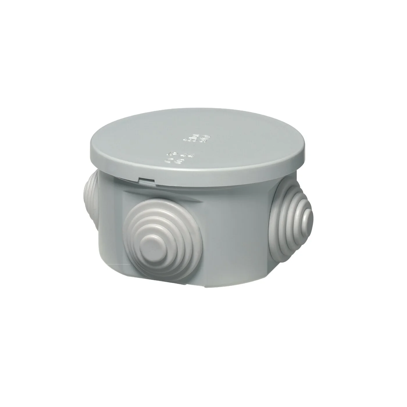 Doze de Legatura - Doza de legatura aparenta, rotunda, 4 intrari, IP44, 65x35 mm