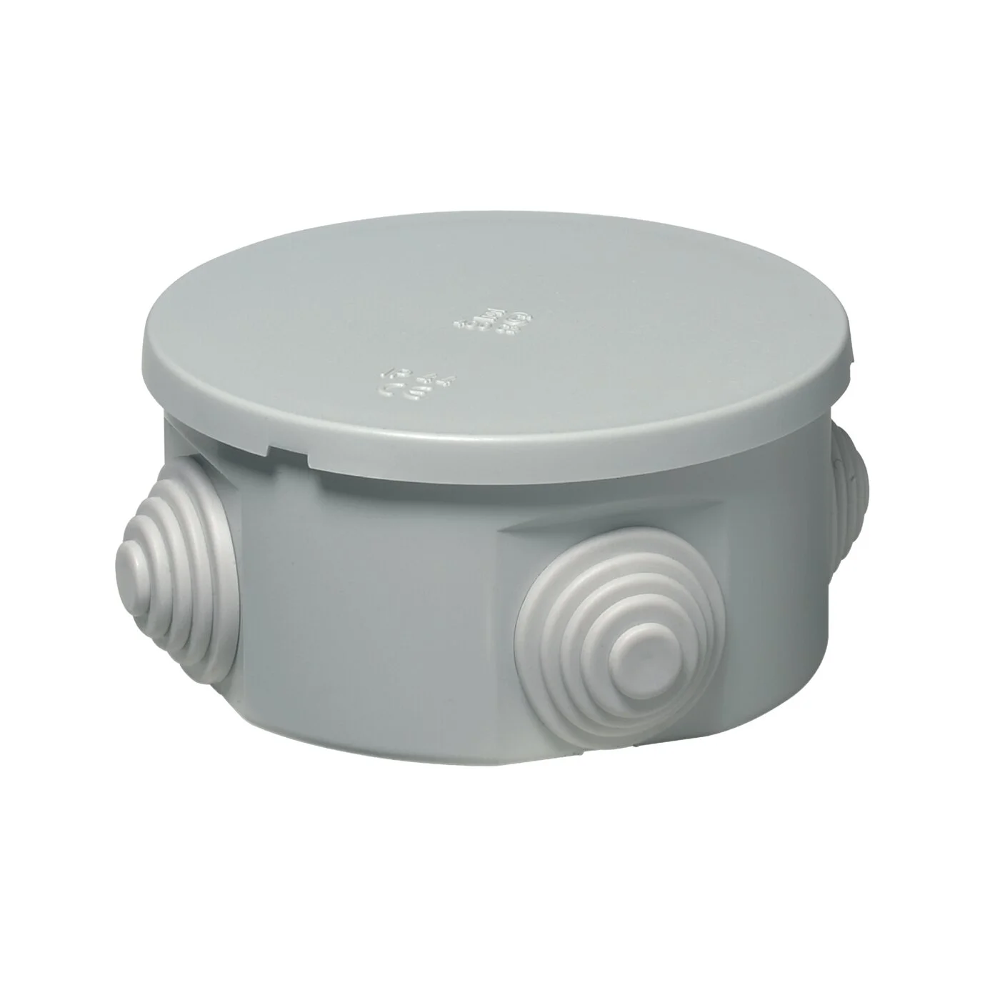 Doze de Legatura - Doza de legatura aparenta, rotunda, 4 intrari, IP44, 80x40 mm