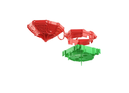 Doze de Legatura - Doza pentru cabluri, B¹ 45° , in beton, Ø 60 mm