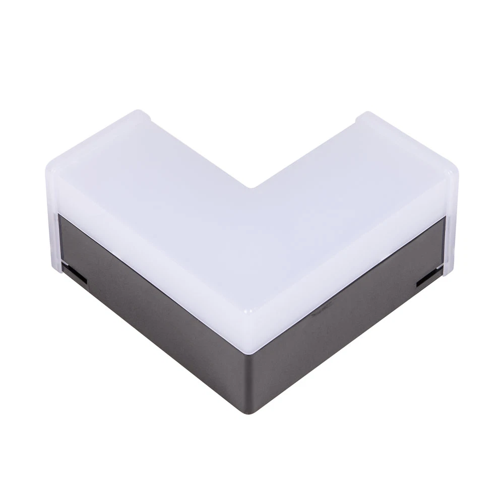 Element L pentru Corp LED liniar interconectabil 8W 4000K IP44, negru [1]