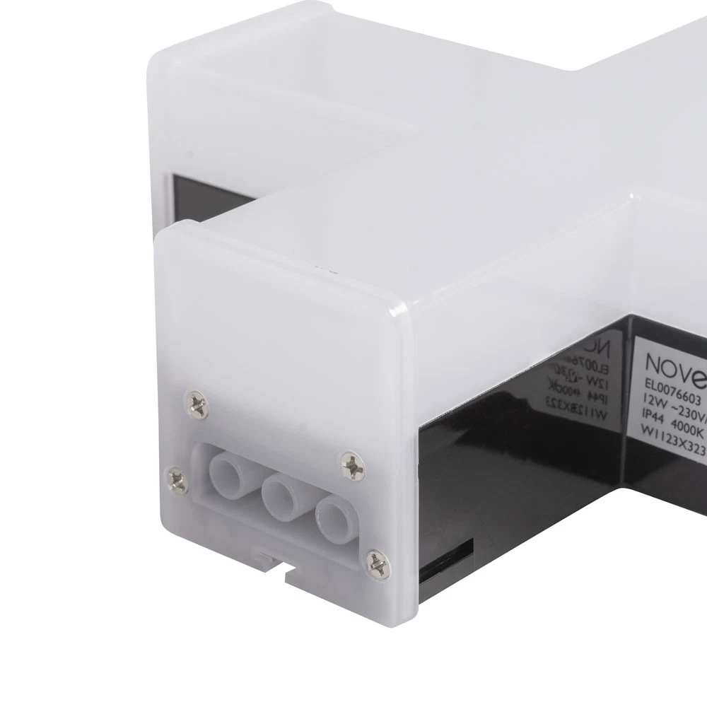 Element X pentru Corp LED liniar interconectabil 10W 4000K IP44, negru [4]