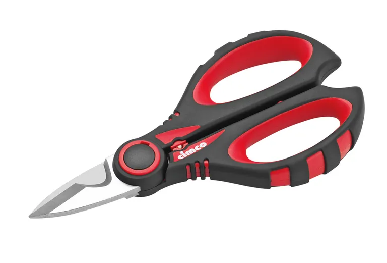 Instrumente de taiere - Foarfeca pentru electricieni cu insertie de sertizare pini, L=162mm