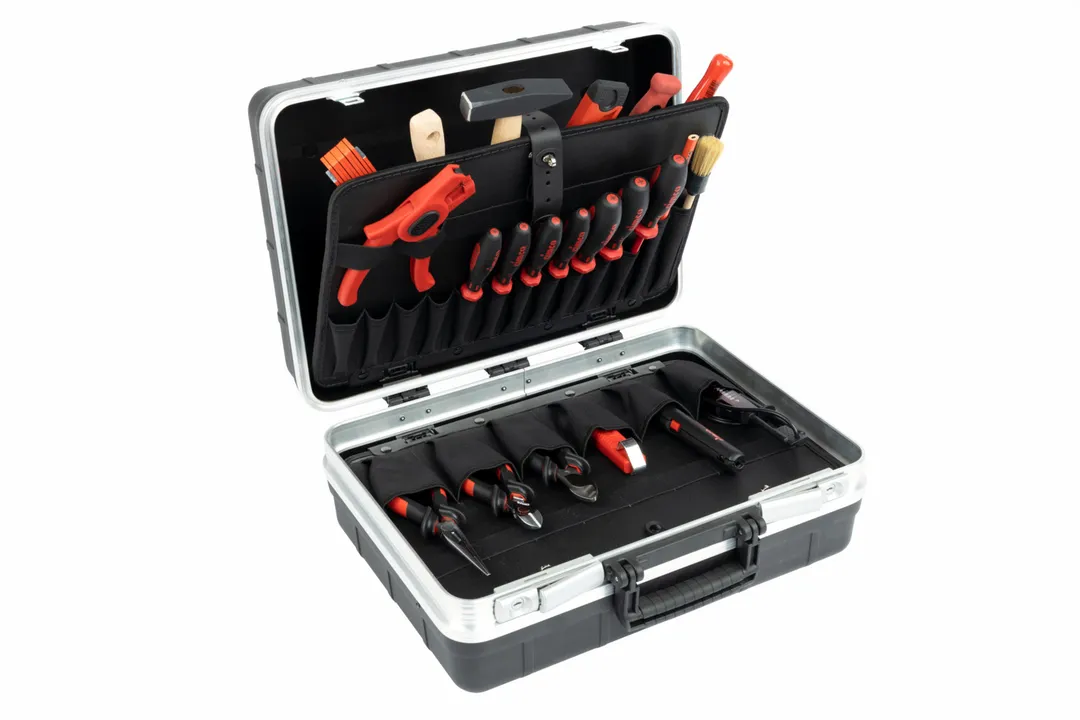 Truse si seturi de scule - Geanta de scule pentru electricieni cu 23 scule, 395x455x205 mm