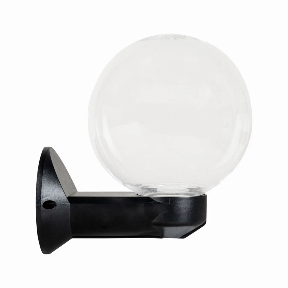 Lampa de gradina cu dulie E27, 20x26cm, 40W, IP44, transparent - Luca [3]