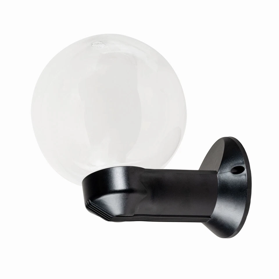 Lampa de gradina cu dulie E27, 20x26cm, 40W, IP44, transparent - Luca [6]