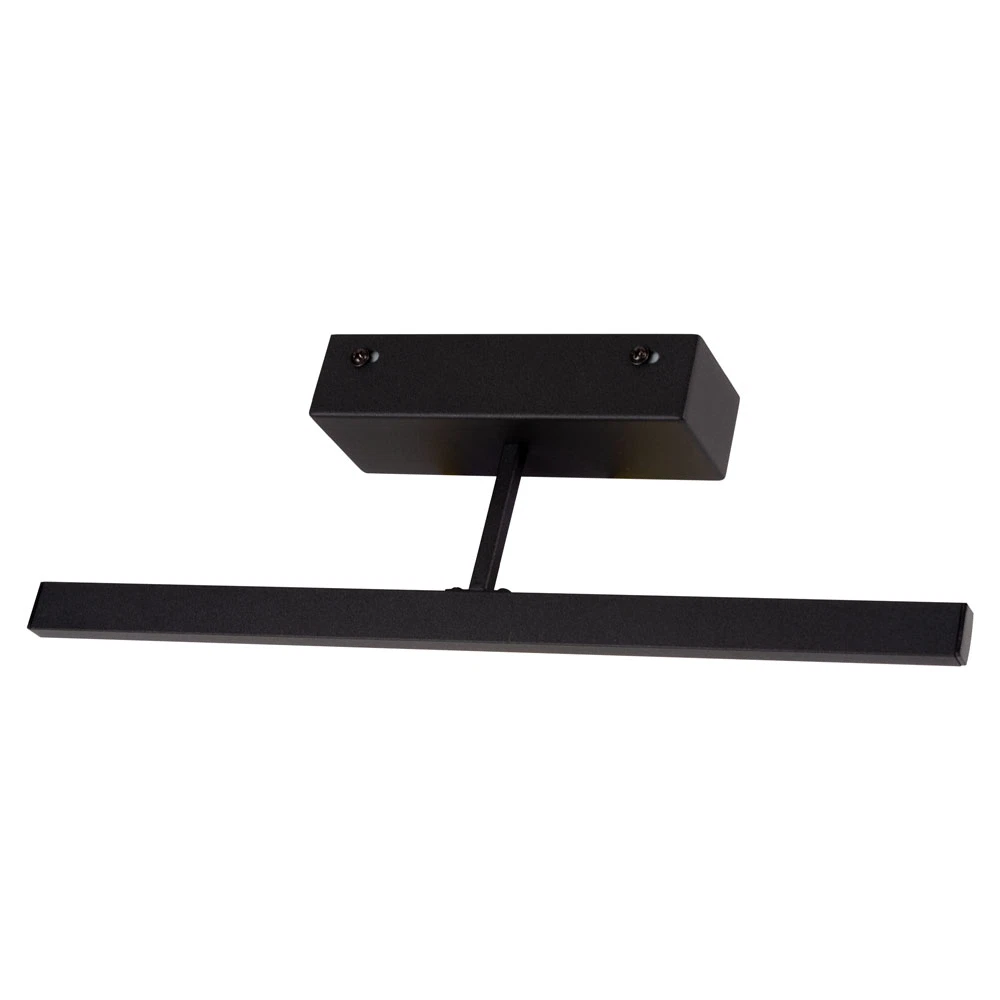 Lampa de oglinda pentru baie, 40 cm, IP44, lumina neutra, negru [6]