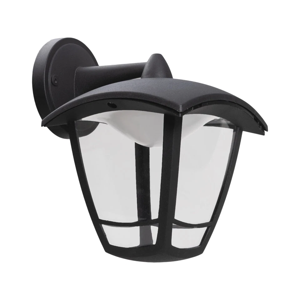 Lampa LED de gradina 640lm, 8W, lumină neutră, IP44, negru, orientare jos [4]