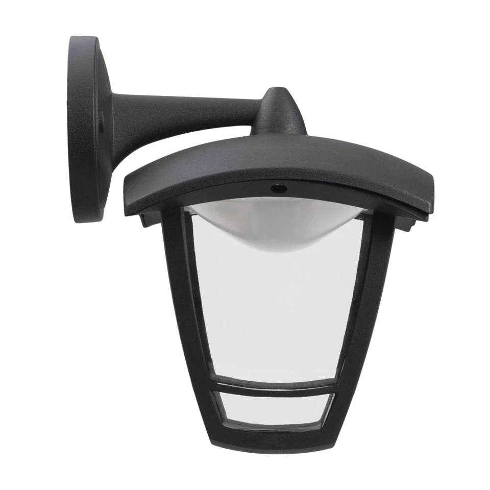 Lampa LED de gradina 640lm, 8W, lumină neutră, IP44, negru, orientare jos [3]