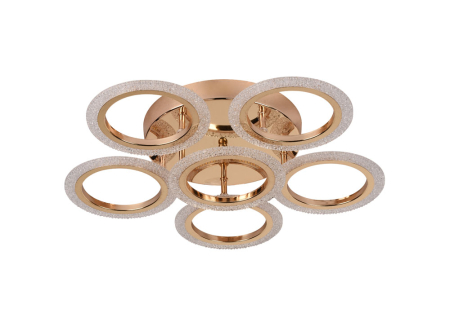 Lustra Bright LED 60W 3CCT 5800lm auriu dimabia [2]