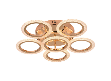 Lustra Bright LED 60W 3CCT 5800lm auriu dimabia [3]