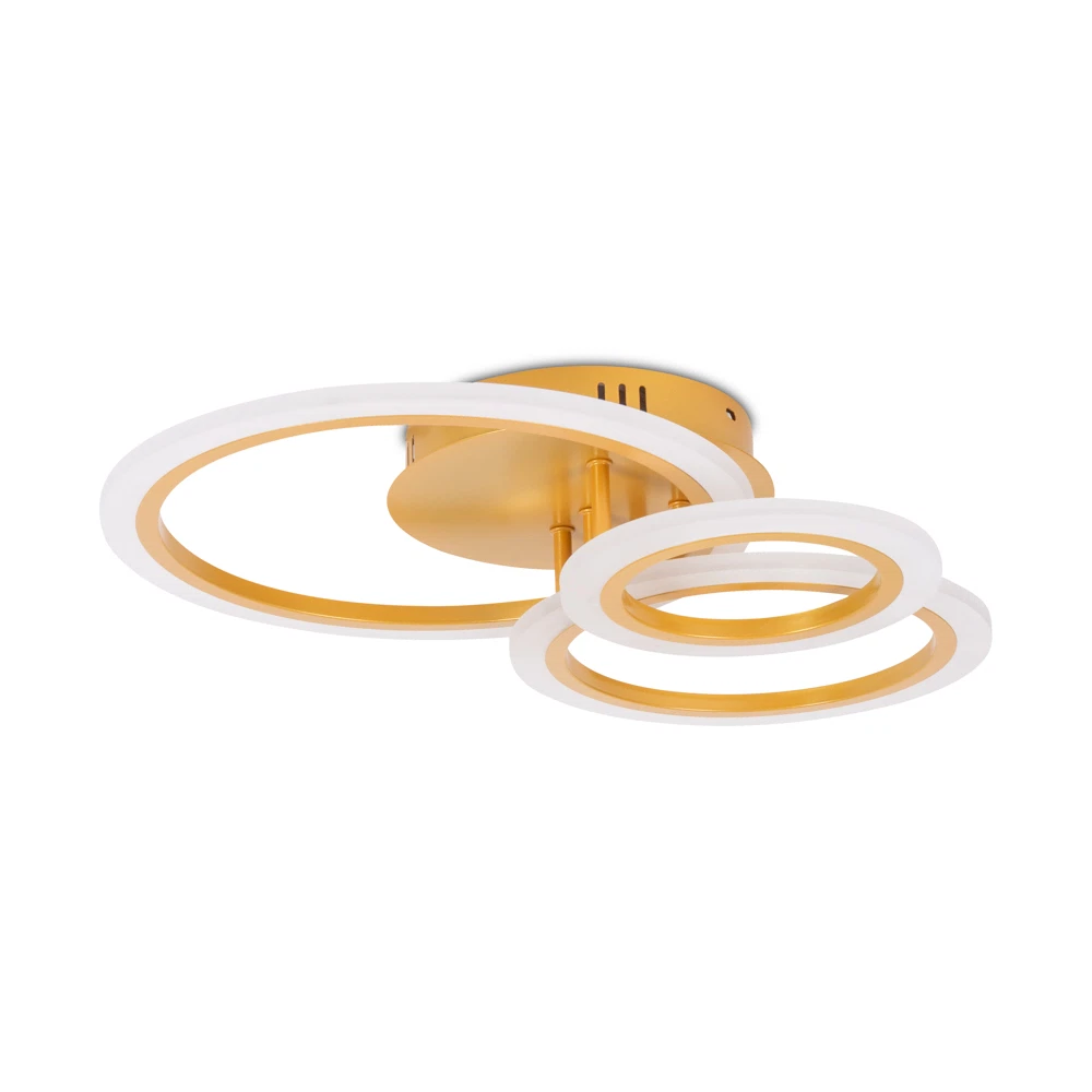 Lustra LED 2700lm 45W 50cm 3500-6000K cu telecomanda - Oro [4]