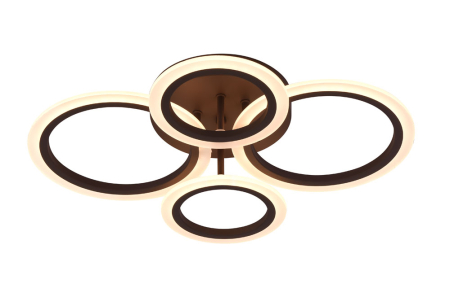 Lustra LED 3750lm 50W 3CCT maro dimabila - Mira [3]