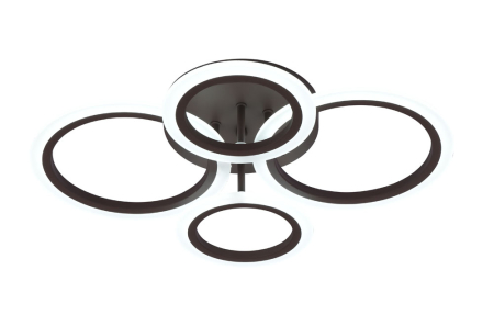 Lustra LED 3750lm 50W 3CCT maro dimabila - Mira [4]