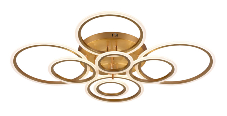 Lustra LED 7500lm 125W 3CCT 7500lm IP20, auriu - Glovy [4]