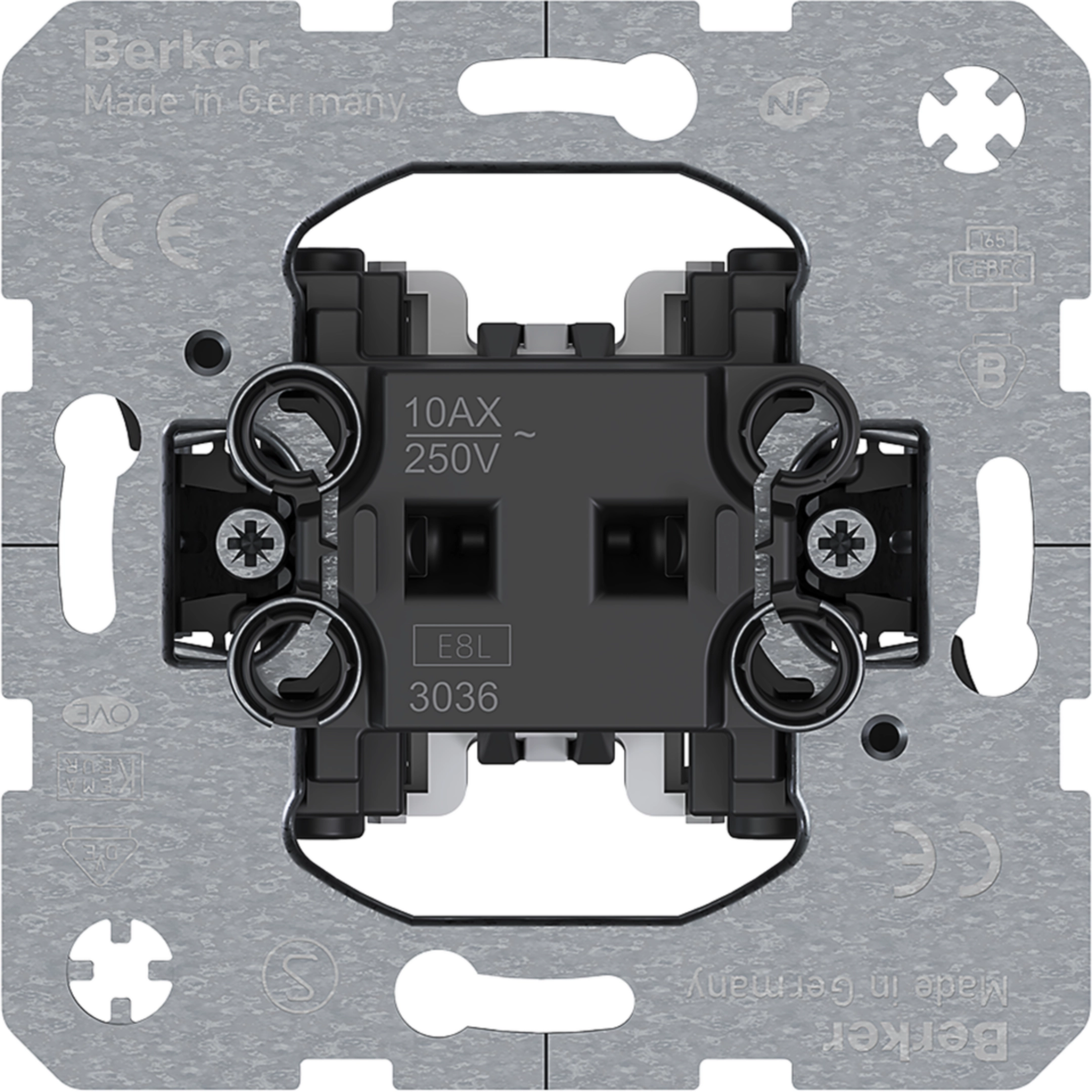 Aparataj Modular - Mecanism intrerupator simplu si cap scara, 10AX, 250V