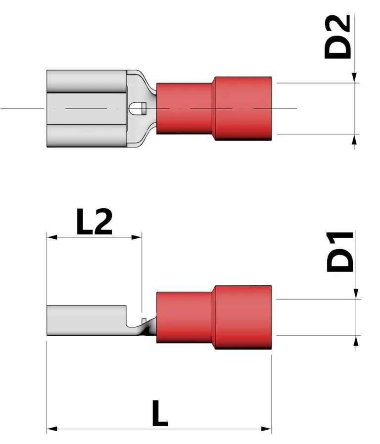 Papuc auto izolat MAMA 1.5 - 2.5 mm², set 100 buc [1]