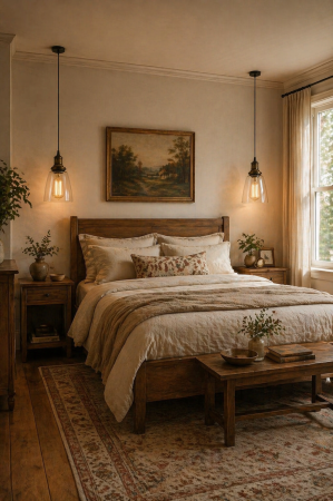 Pendul 1xE27 60W, 100x15cm, bronz -  Edison [1]