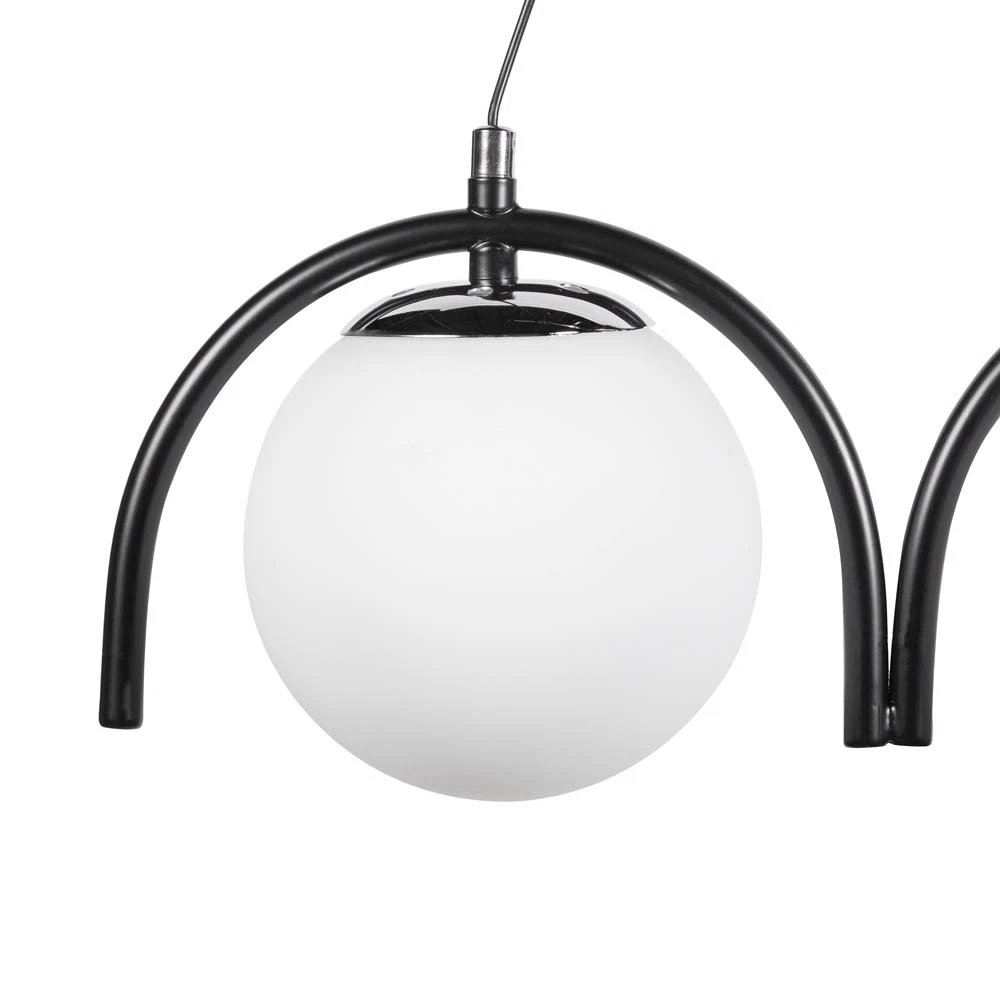 Pendul Glace dulie 3XE27 IP20 negru [3]