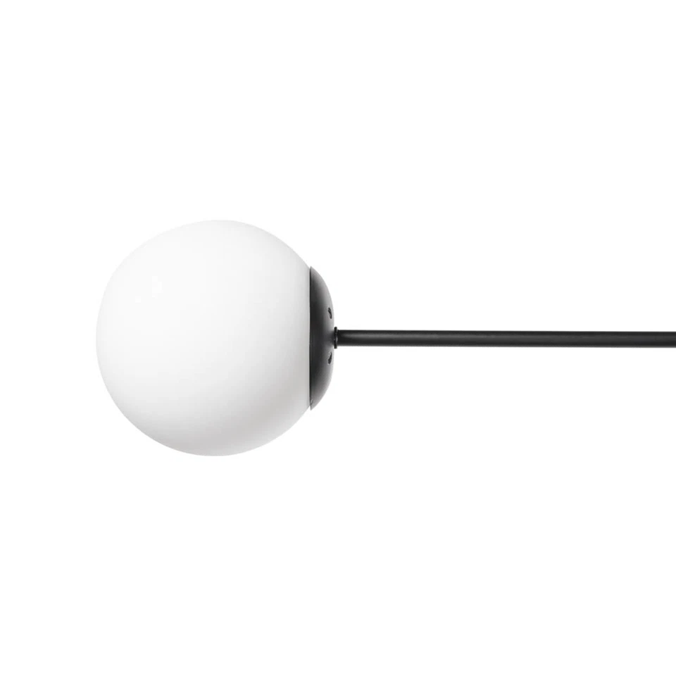 Pendul globuri, 8XE27, 60W, IP20, negru - Lace [7]
