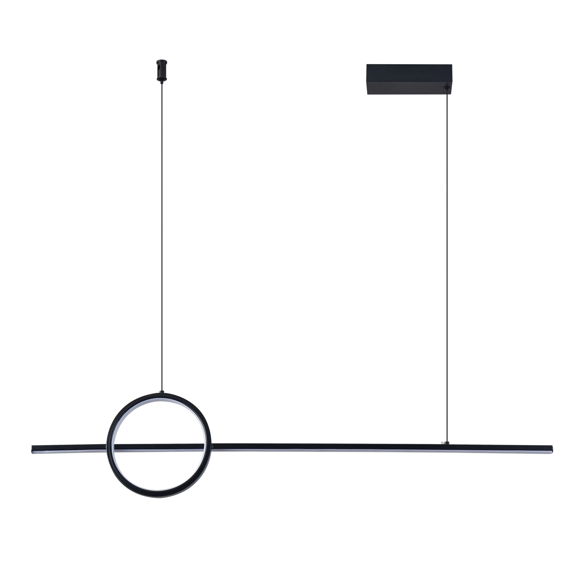 Pendul LED 2800lm, 23W, IP20, 3000-4000-6500K, negru - Hera [3]