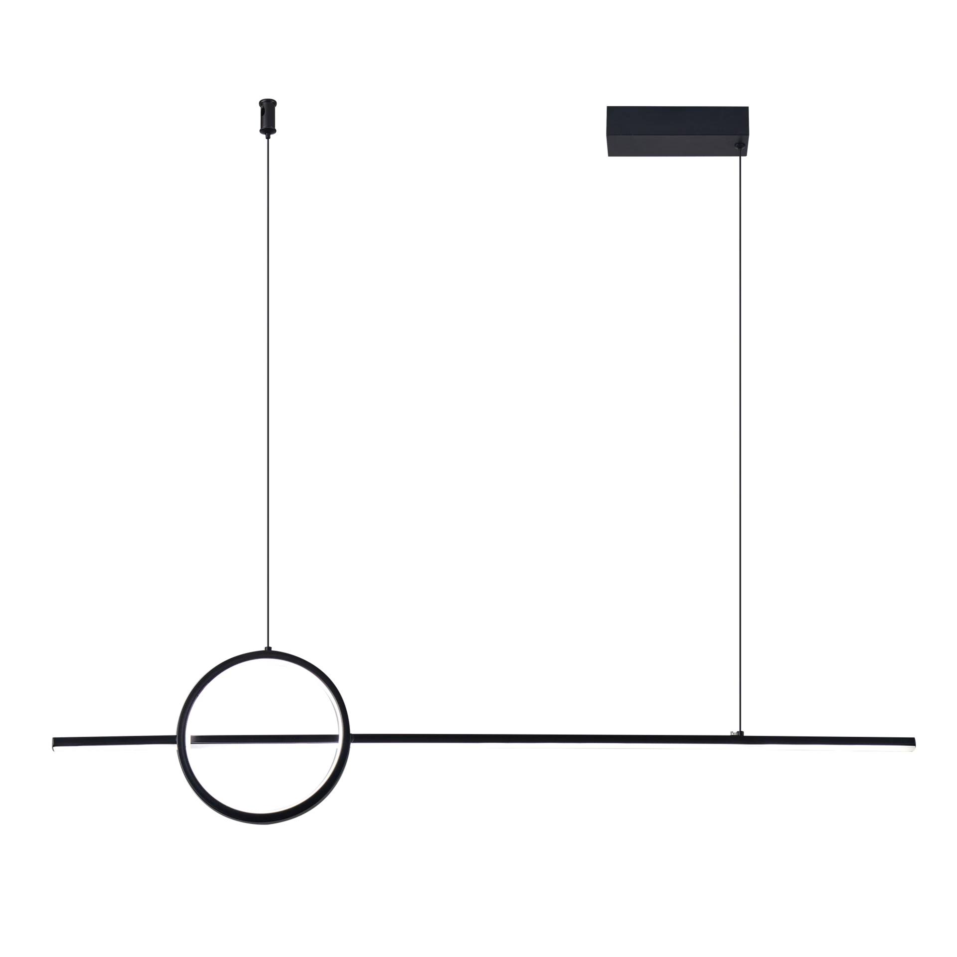 Pendul LED 2800lm, 23W, IP20, 3000-4000-6500K, negru - Hera [4]