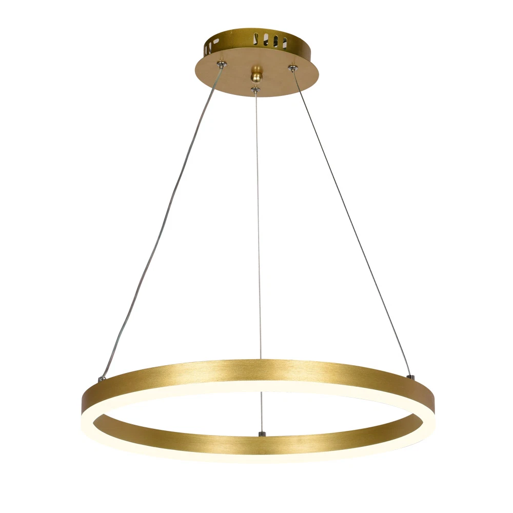 Pendul LED 30W 3CCT 2100lm IP20, auriu, rotund [1]