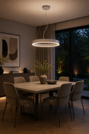 Pendul LED 3900lm 65W 60cm 4000K IP20 gri - Lind [1]