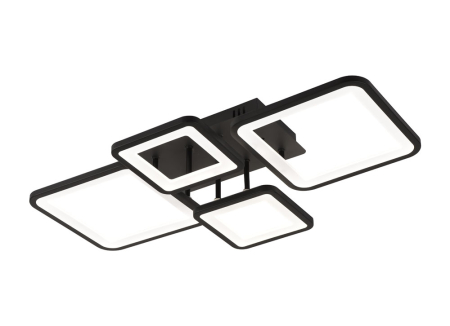 Plafoniera Ambient LED 70W 3CCT 3850lm negru dimabila [4]