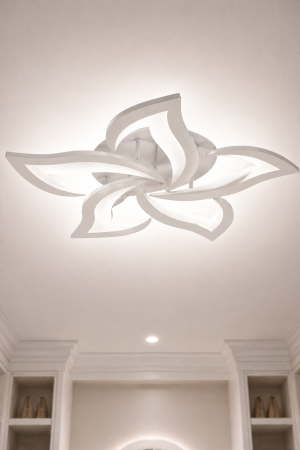 Plafoniera Fleur LED 95W 3CCT 8360lm alb dimabila