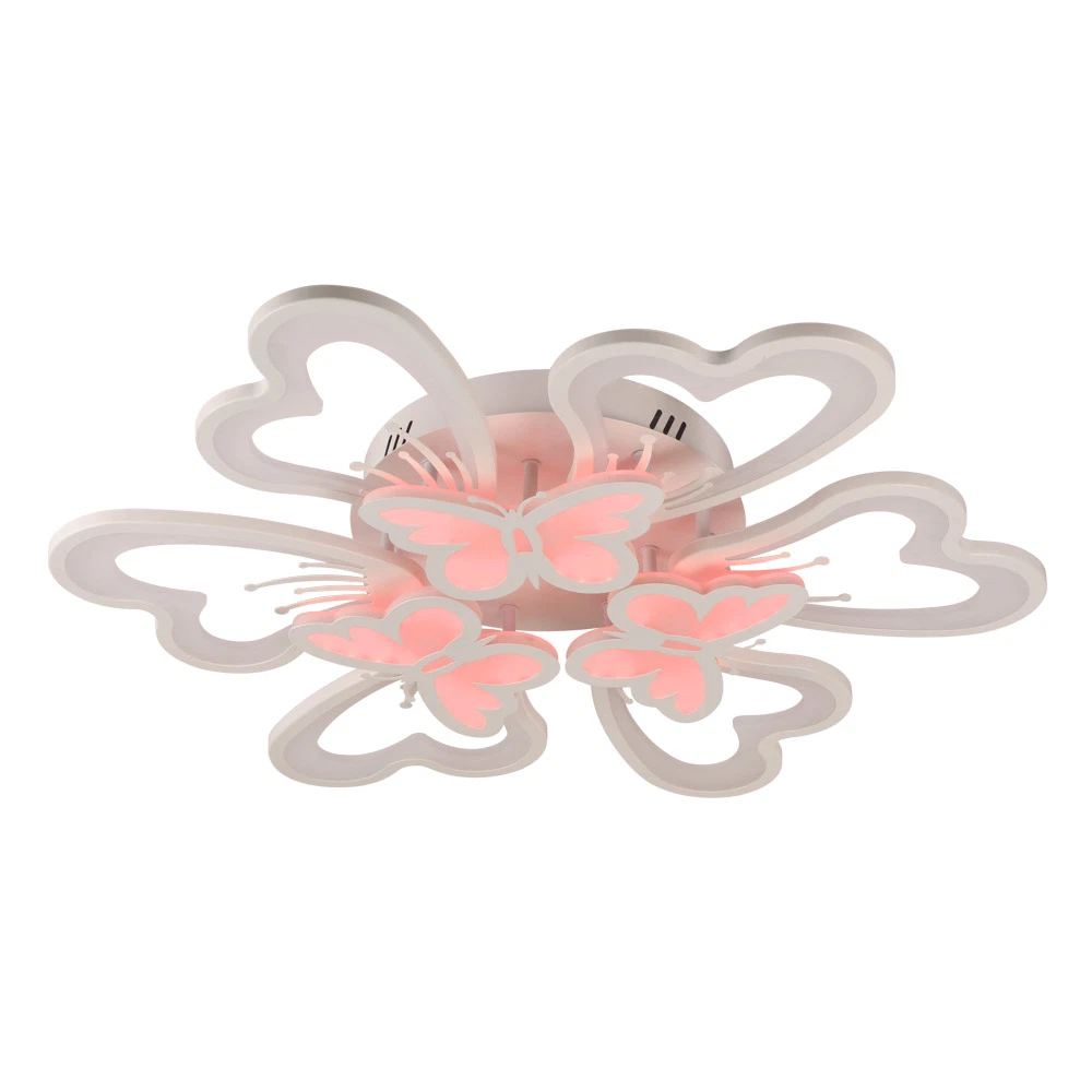 Plafoniera LED 100W 3CCT RGB 8500lm, IP20, alb - Butterfly [6]