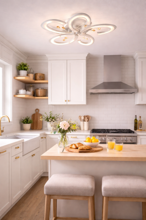 Corpuri de Iluminat Interior - Plafoniera LED 10800lm 100W 3CCT IP20, alb - Tasha