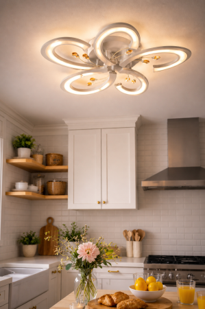 Corpuri de Iluminat Interior - Plafoniera LED 10800lm 100W 3CCT IP20, alb - Tasha