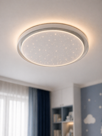 Corpuri de Iluminat Interior - Plafoniera LED 1680lm, 24W, 4000K, IP20, alb - Galaxy