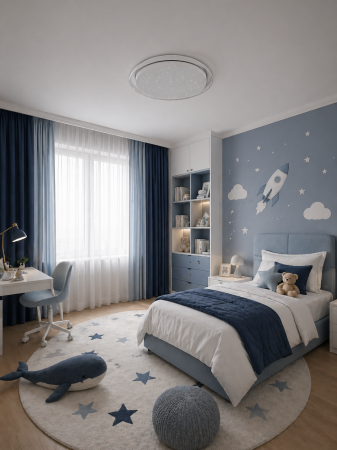 Corpuri de Iluminat Interior - Plafoniera LED 1680lm, 24W, 4000K, IP20, alb - Galaxy