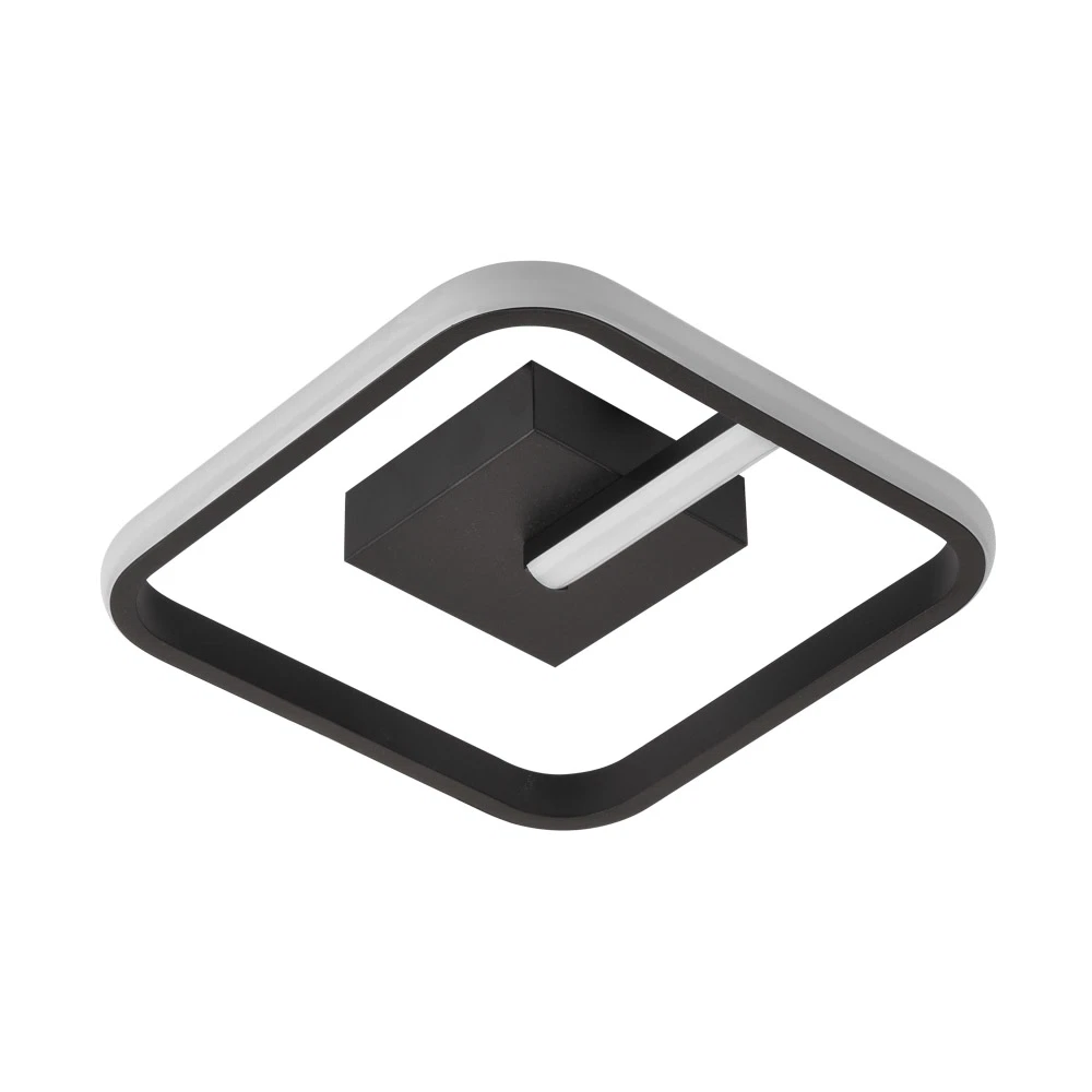 Plafoniera LED 1960lm 28W 3CCT IP20, negru - Veon [1]