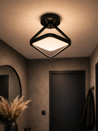 Corpuri de Iluminat Interior - Plafoniera LED 1980lm 33W 3CCT negru - Sona