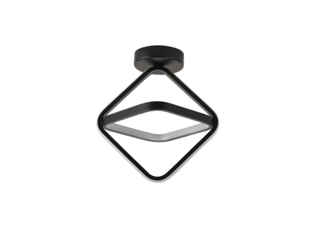 Plafoniera LED 1980lm 33W 3CCT negru - Sona [1]