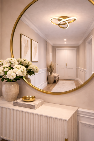 Plafoniera LED 2000lm 25W 3CCT auriu - Yana [1]