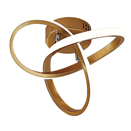 Plafoniera LED 2000lm 25W 3CCT auriu - Yana [2]