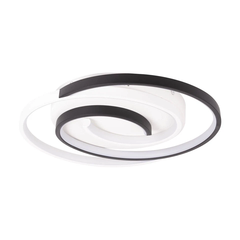Plafoniera LED 2100lm, 45W, 3000-6000K, alb+negru - Snail [6]