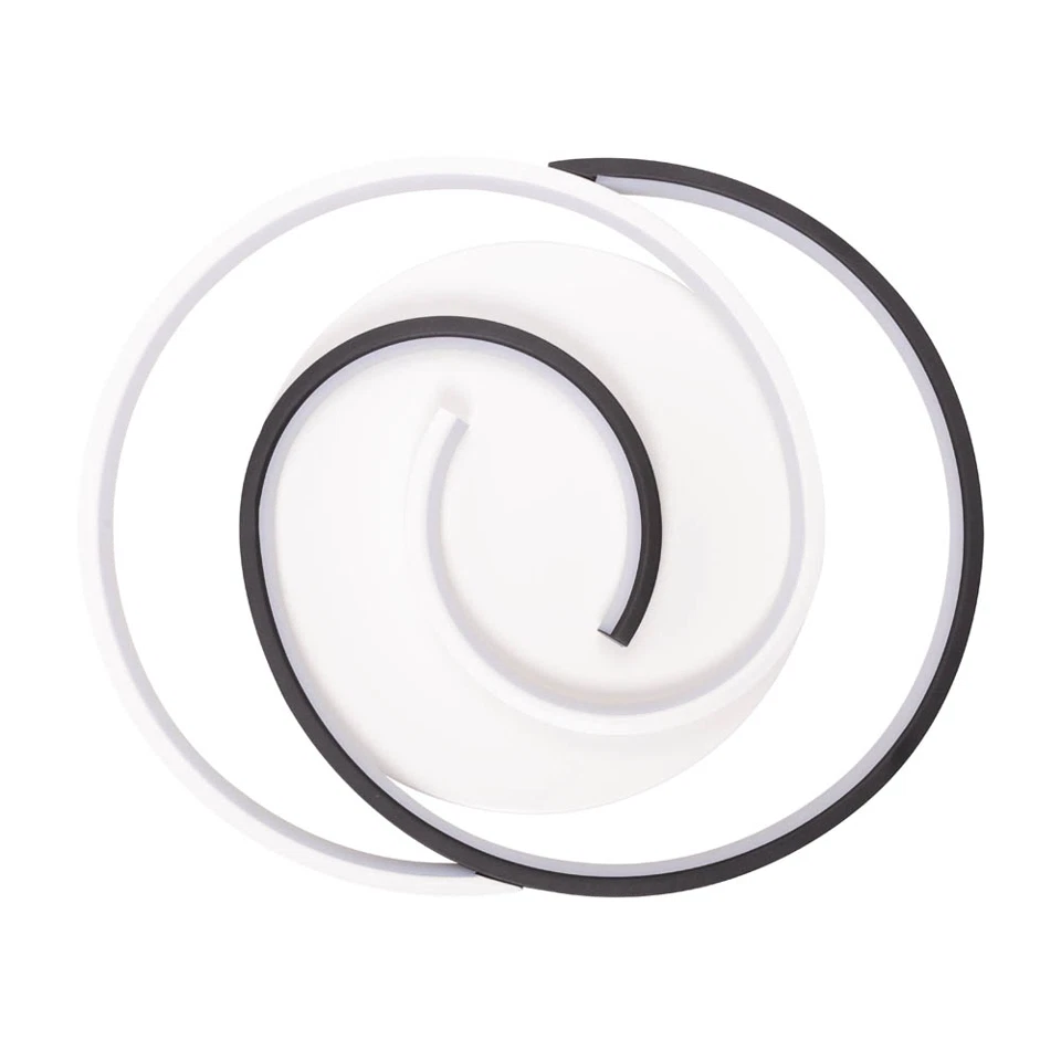 Plafoniera LED 2100lm, 45W, 3000-6000K, alb+negru - Snail [8]
