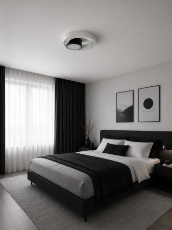 Corpuri de Iluminat Interior - Plafoniera LED 2250lm, 45W, 3000-6000K - Donut