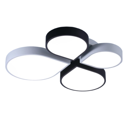 Plafoniera LED 2560lm, 50W, 3000-6000K, alb+negru - Cicek [3]