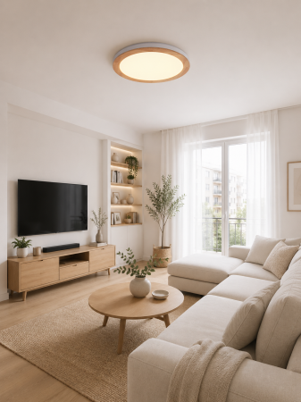 Corpuri de Iluminat Interior - Plafoniera LED 2700lm, 36W, 4000K, IP20 - Roundwood