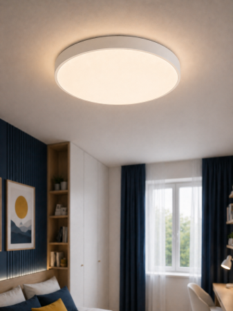 Plafoniera LED 2900lm, 52W, CCT 3000-6000K, alb - Macaron [0]