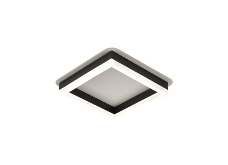 Plafoniera LED 2975lm 35W 3CCT negru si alb - Elya [2]